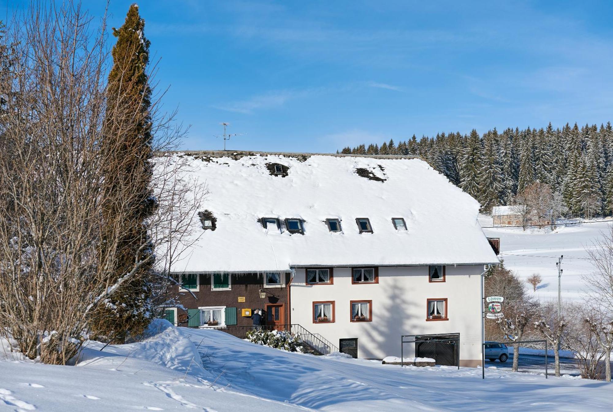 Gasthaus-Pension Zum Loewen Grafenhausen Exteriör bild